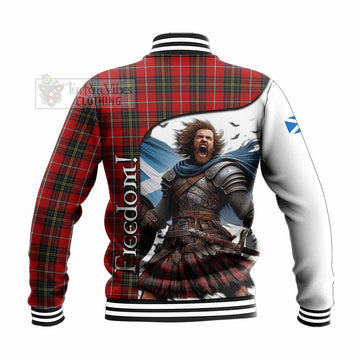 Orr Crest Tartan Baseball Jacket Inspired by the Freedom of Scottish Warrior - Tartan Vibes Clothing