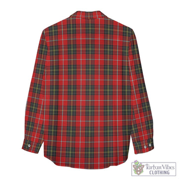 Orr Tartan Women's Casual Shirt with Family Crest - Tartan Vibes Clothing