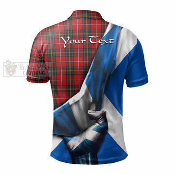 Orr Tartan Polo Shirt with Family Crest Scotland Patriotic Style - Tartan Vibes Clothing