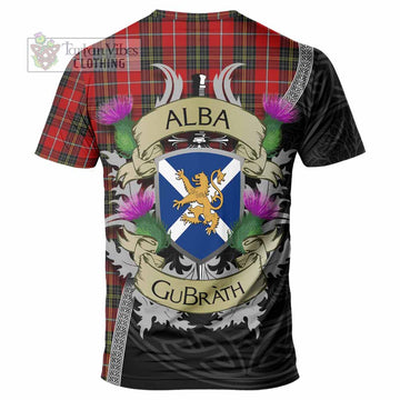 Orr Tartan Family Crest T-Shirt Lion Rampant Royal Thistle Shield Celtic Inspired - Tartan Vibes Clothing