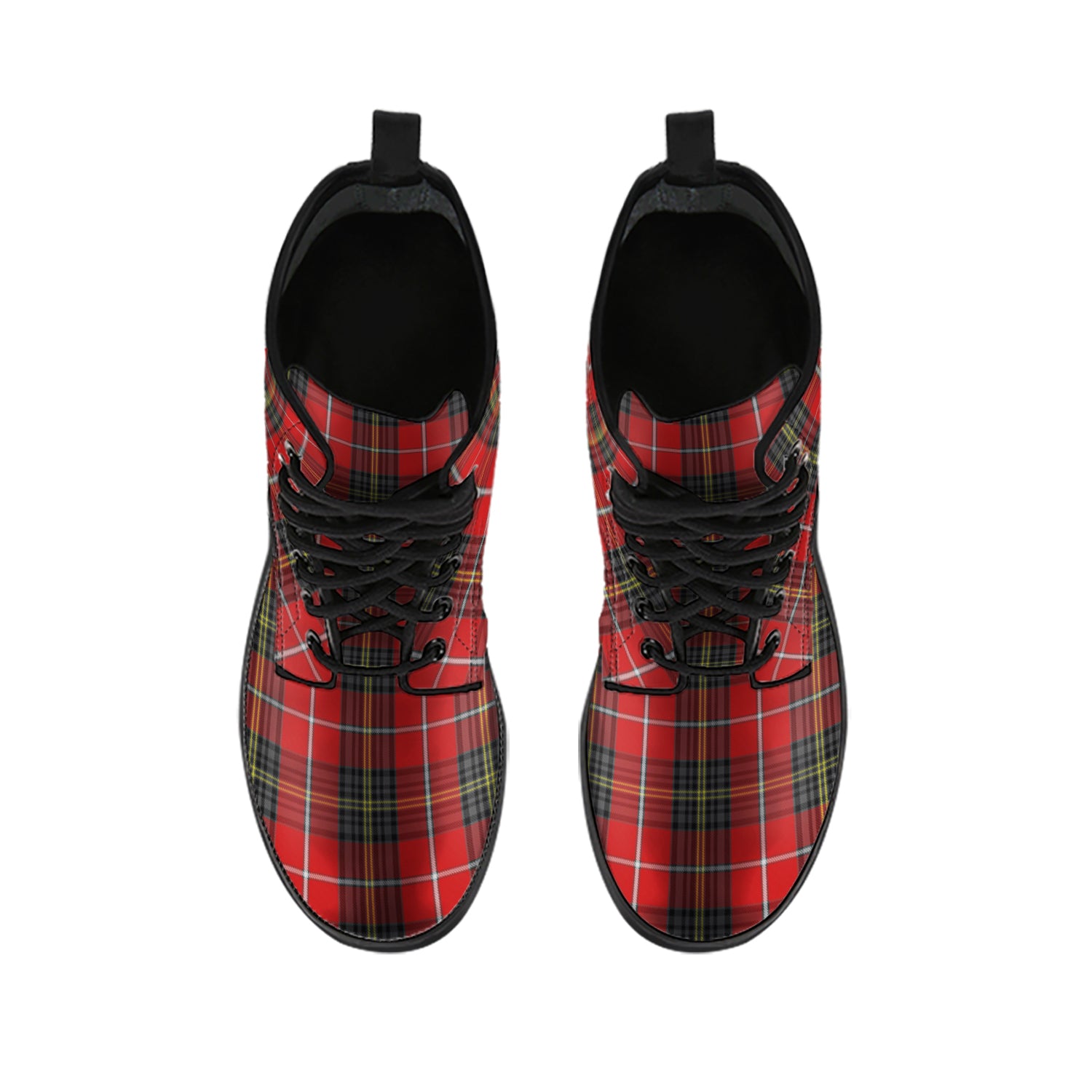 Orr Tartan Leather Boots - Tartan Vibes Clothing