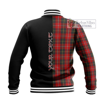 Orr Tartan Baseball Jacket with Family Crest and Half Of Me Style - Tartan Vibes Clothing
