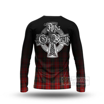 Orr Tartan Long Sleeve T-Shirt Featuring Alba Gu Brath Family Crest Celtic Inspired - Tartan Vibes Clothing