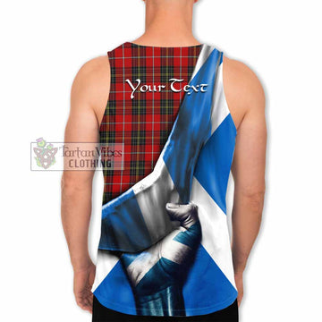 Orr Tartan Men's Tank Top with Family Crest Scotland Patriotic Style - Tartan Vibes Clothing