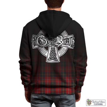 Orr Tartan Hoodie Featuring Alba Gu Brath Family Crest Celtic Inspired - Tartan Vibes Clothing