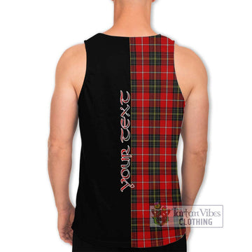 Orr Tartan Men's Tank Top with Family Crest and Half Of Me Style - Tartan Vibes Clothing