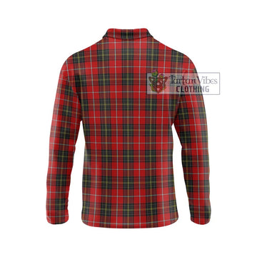 Orr Tartan Long Sleeve Polo Shirt with Family Crest DNA In Me Style - Tartan Vibes Clothing