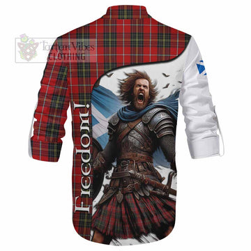 Orr Crest Tartan Ghillie Kilt Shirt Inspired by the Freedom of Scottish Warrior - Tartan Vibes Clothing