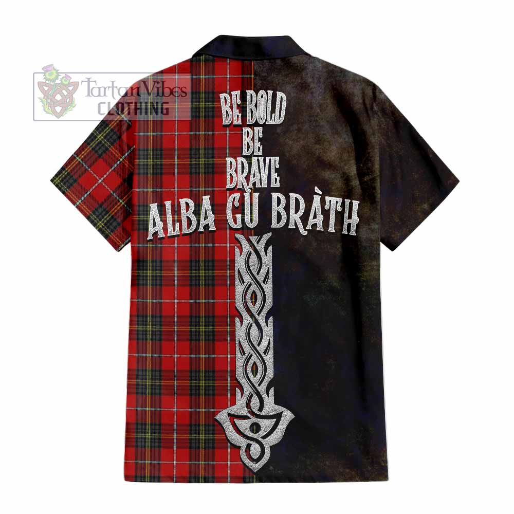 Orr Tartan Family Crest Hawaiian Shirt Alba Gu Brath Be Brave Lion Ancient Style - Tartan Vibes Clothing