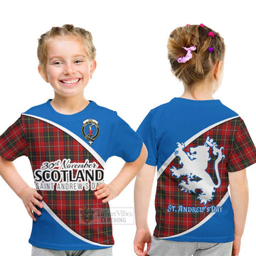Orr Family Crest Tartan Kid T-Shirt Celebrate Saint Andrew's Day in Style - Tartan Vibes Clothing