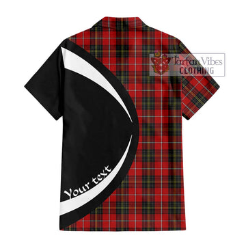 Orr Tartan Hawaiian Shirt with Family Crest Circle Style - Tartan Vibes Clothing