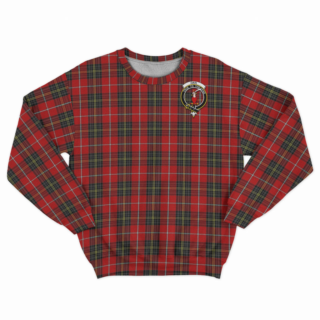 Ged Tartan Crest Sweatshirt