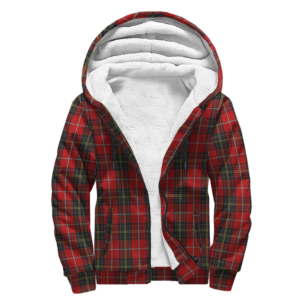 Orr Tartan Sherpa Hoodie with Family Crest - Tartan Vibes Clothing