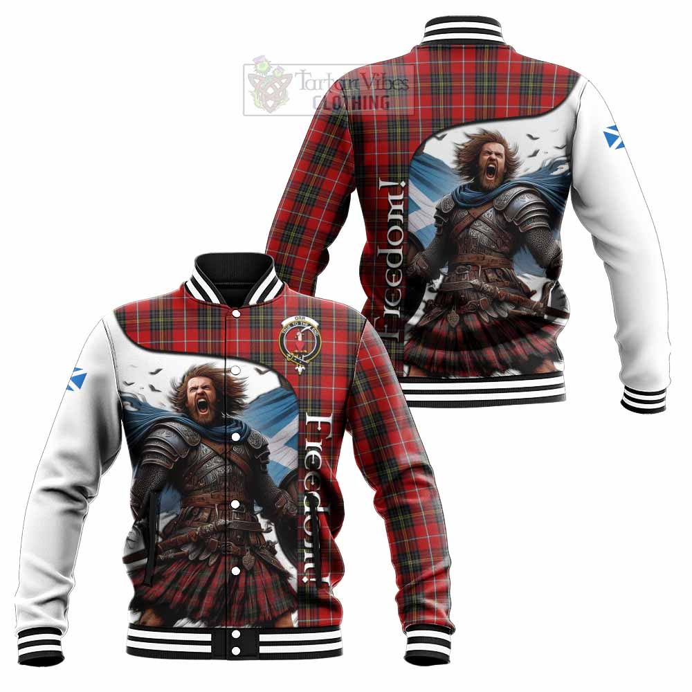 Orr Crest Tartan Baseball Jacket Inspired by the Freedom of Scottish Warrior - Tartan Vibes Clothing