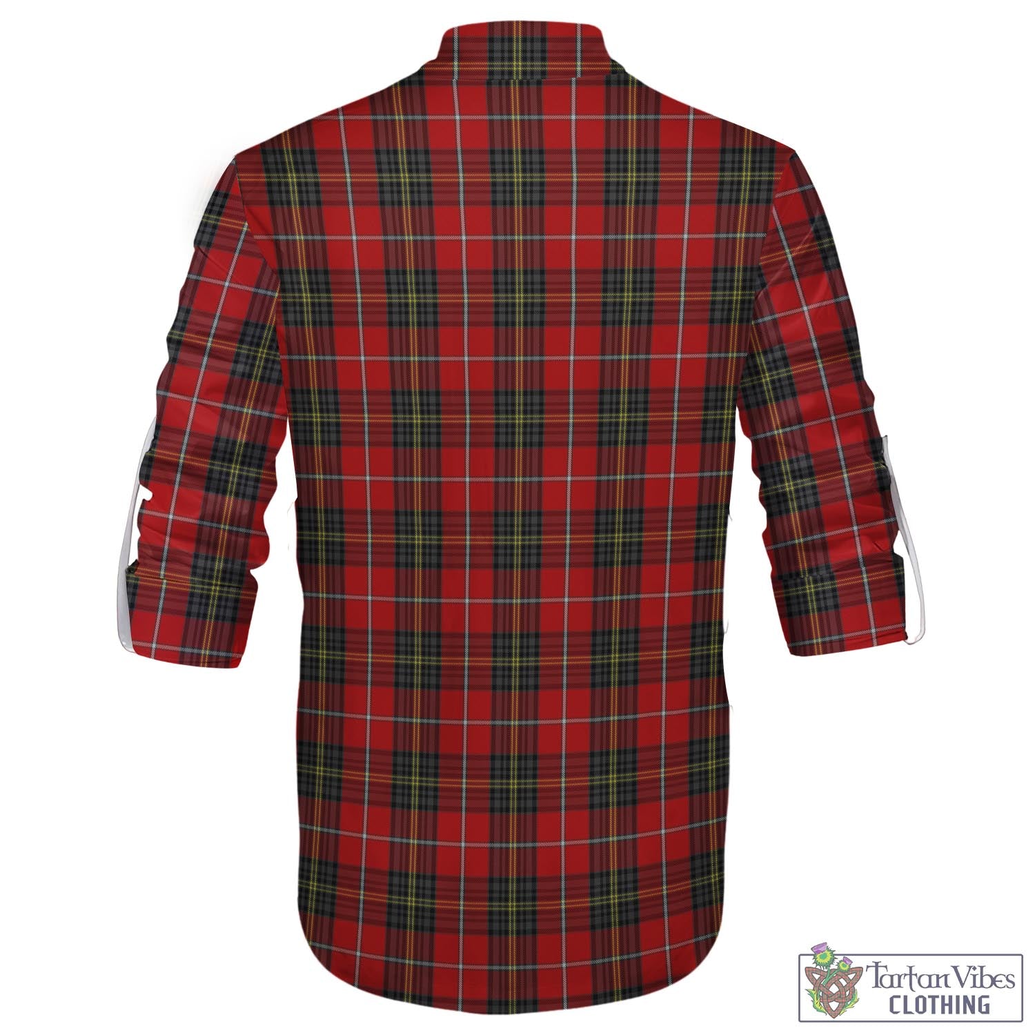 Orr Tartan Men's Scottish Traditional Jacobite Ghillie Kilt Shirt - Tartan Vibes Clothing