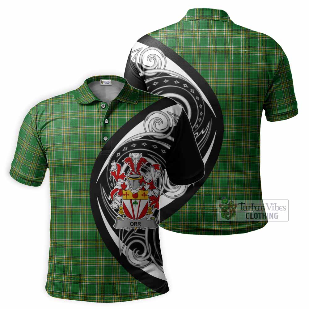 Orr Irish Clan Polo Shirt Celtic Circle Style - Tartan Vibes Clothing