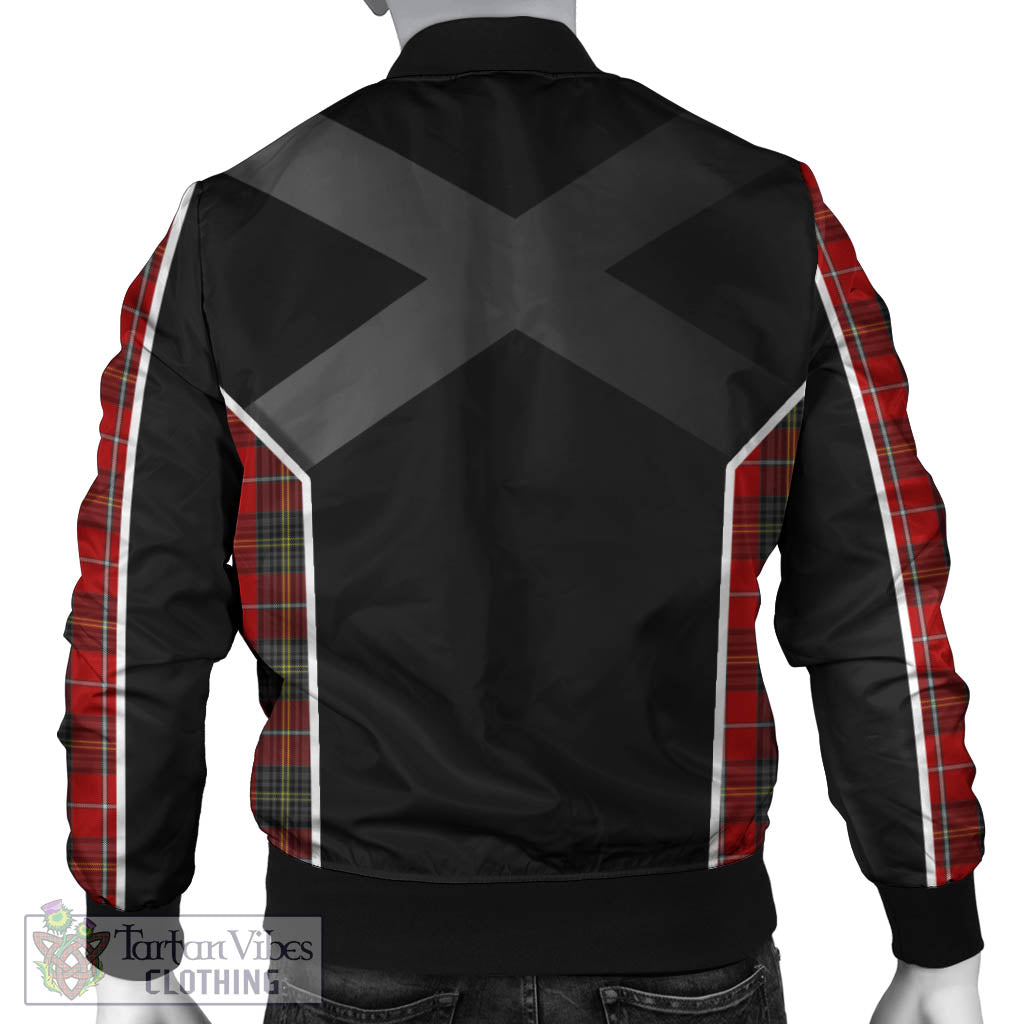 Orr Tartan Bomber Jacket with Family Crest and Scottish Thistle Vibes Sport Style - Tartan Vibes Clothing