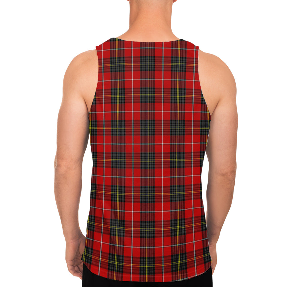Orr Tartan Mens Tank Top with Family Crest - Tartan Vibes Clothing