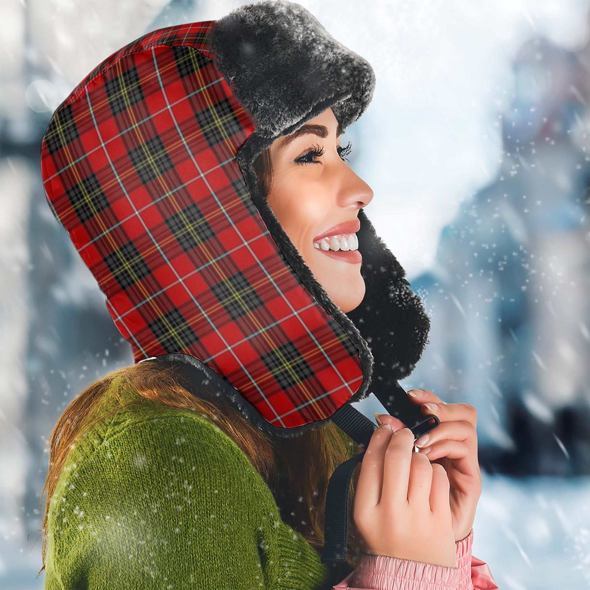 Orr Tartan Winter Trapper Hat - Tartan Vibes Clothing