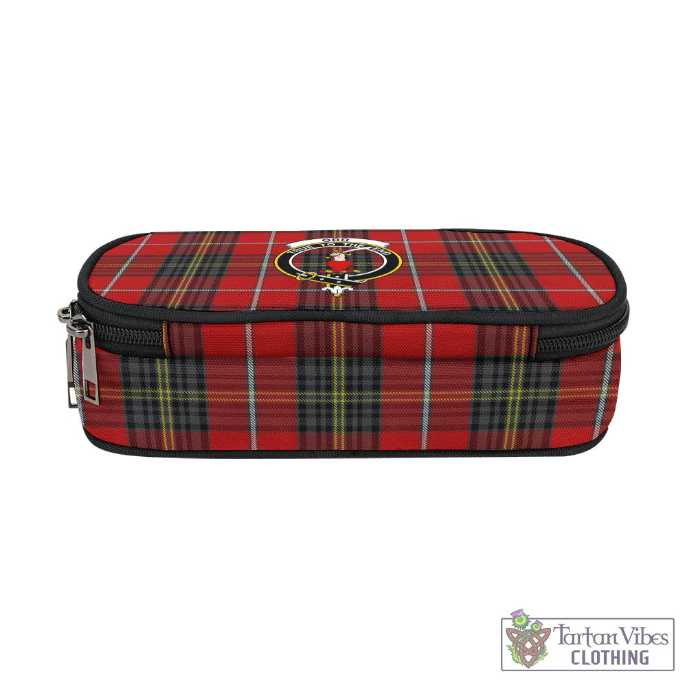 Orr Tartan Pen and Pencil Case with Family Crest - Tartan Vibes Clothing
