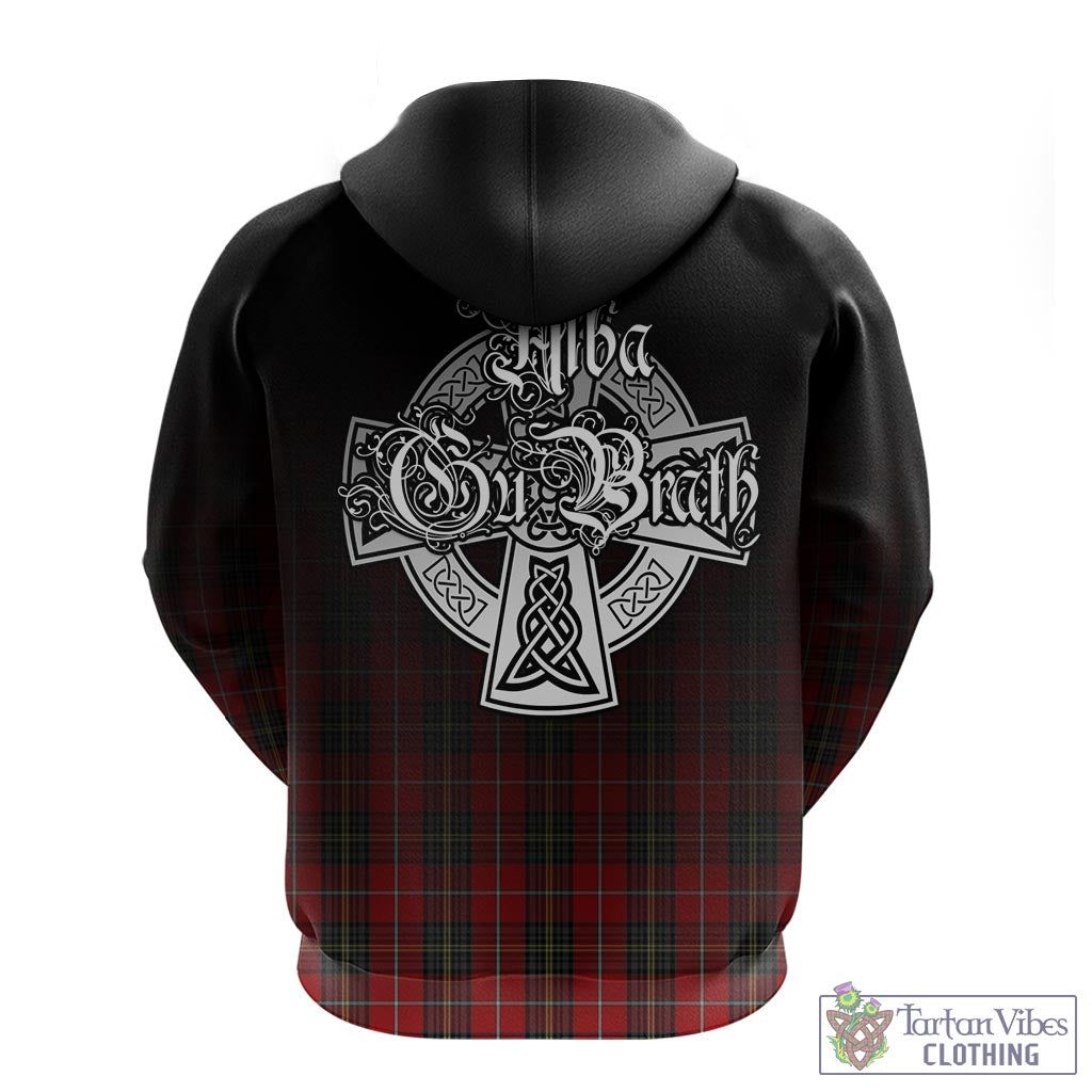 Orr Tartan Hoodie Featuring Alba Gu Brath Family Crest Celtic Inspired - Tartan Vibes Clothing