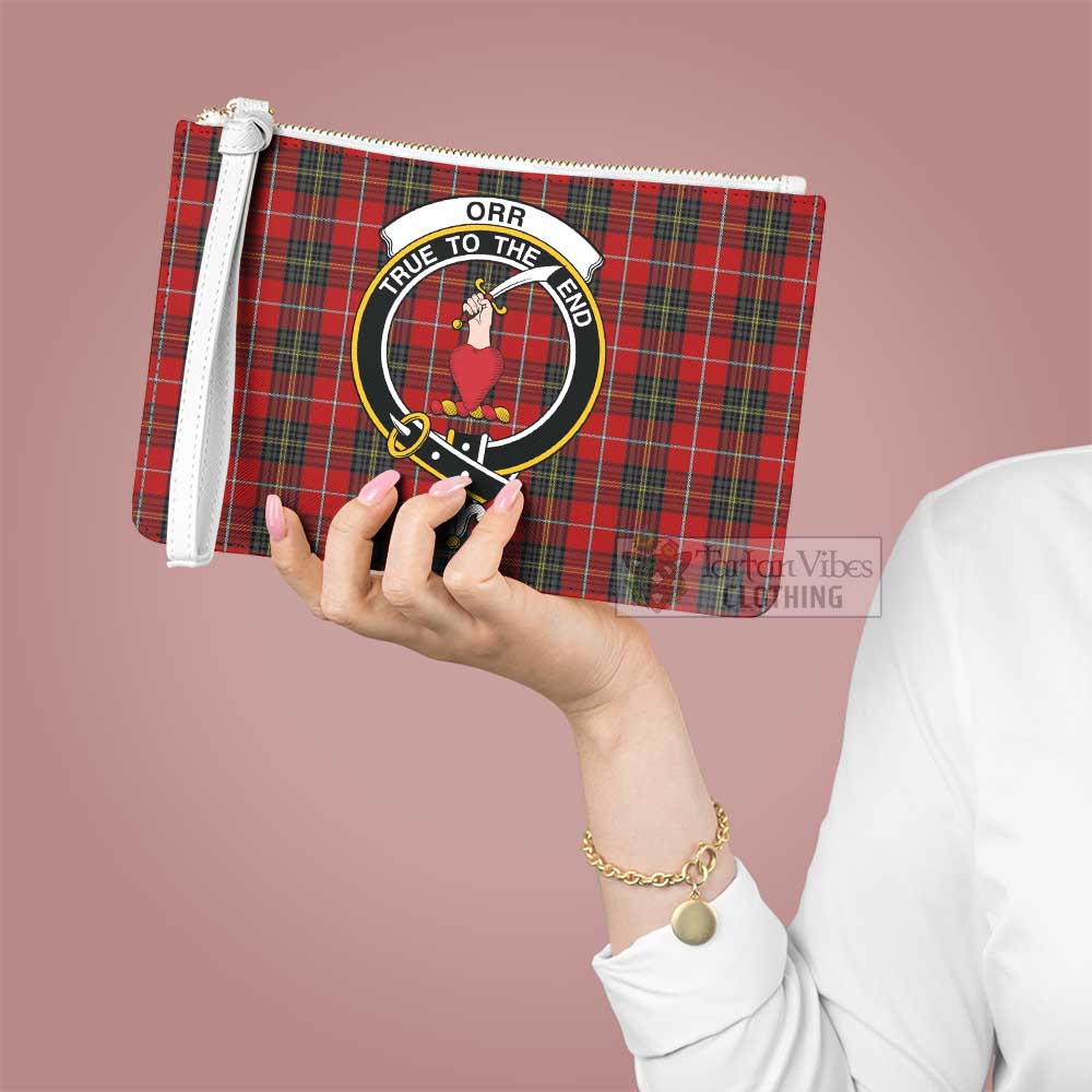Tartan Vibes Clothing Orr Family Crest Tartan Clutch Bag