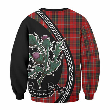 Orr Family Crest Tartan Sweatshirt Alba Thistle Inspired - Tartan Vibes Clothing