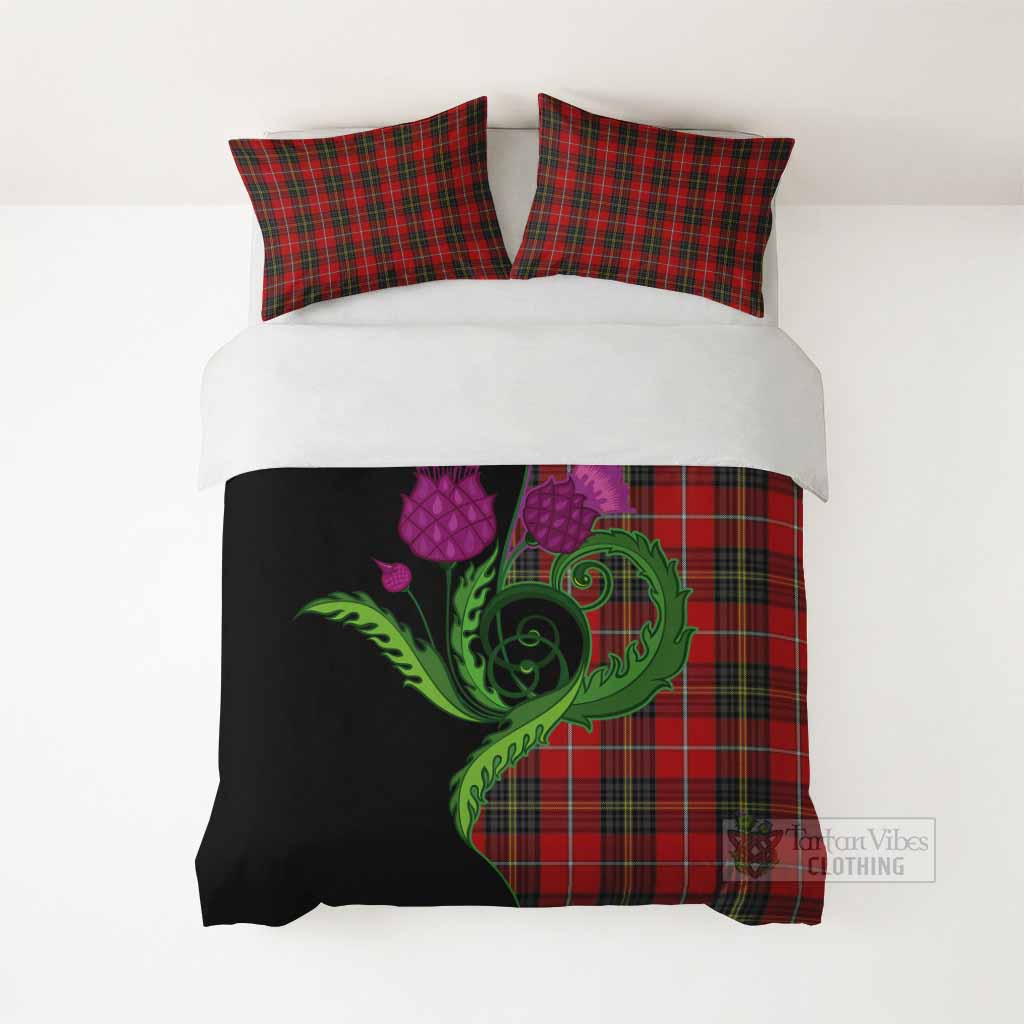 Orr Tartan Bedding Set Traditional Scottish Thistle - Tartan Vibes Clothing