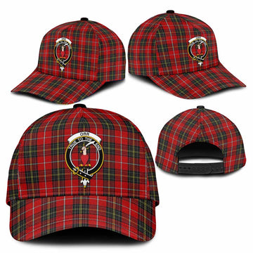 Orr Tartan Classic Cap with Family Crest