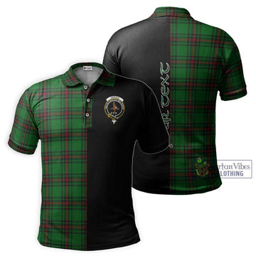 Orrock Tartan Polo Shirt with Family Crest and Half Of Me Style Kid - Tartan Vibes Clothing