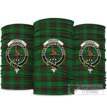 Orrock Tartan Neck Gaiters, Tartan Bandanas, Tartan Head Band with Family Crest package One Size - Tartan Vibes Clothing