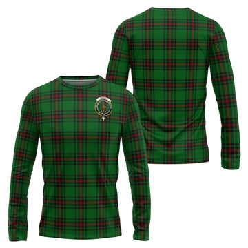 Orrock Tartan Long Sleeve T-Shirt with Family Crest Unisex - Tartan Vibes Clothing