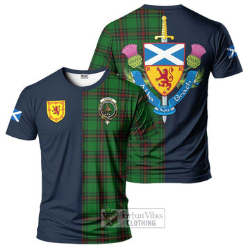 Orrock Tartan T-Shirt Alba with Scottish Lion Royal Arm Half Style Kid's Shirt - Tartan Vibes Clothing