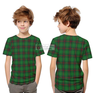Orrock Tartan Kid T-Shirt Youth XL Size14 - Tartan Vibes Clothing