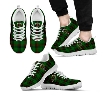 Orrock Tartan Sneakers with Family Crest