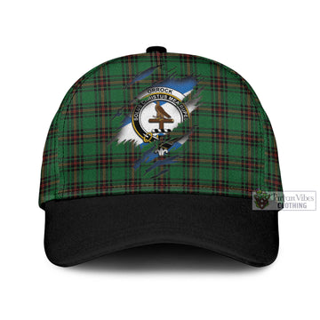 Orrock Tartan Classic Cap with Family Crest In Me Style