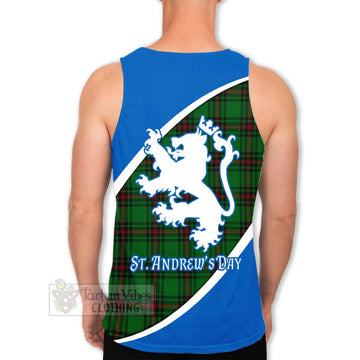Orrock Family Crest Tartan Men's Tank Top Celebrate Saint Andrew's Day in Style - Tartan Vibes Clothing