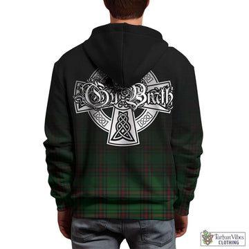 Orrock Tartan Hoodie Featuring Alba Gu Brath Family Crest Celtic Inspired - Tartan Vibes Clothing