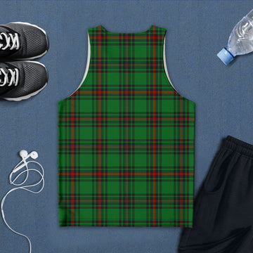 Orrock Tartan Mens Tank Top with Family Crest - Tartan Vibes Clothing