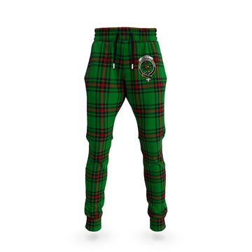 Orrock Tartan Joggers Pants with Family Crest 5XL - Tartan Vibes Clothing