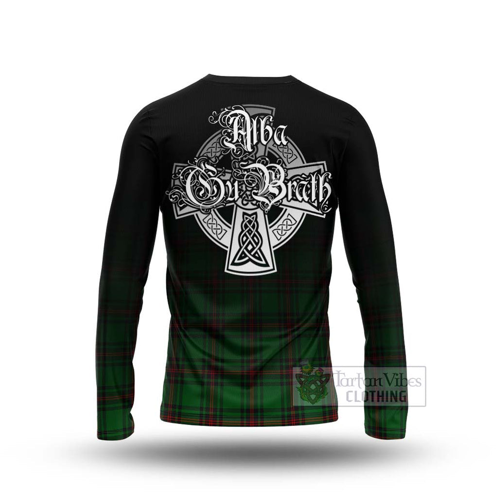 Orrock Tartan Long Sleeve T-Shirt Featuring Alba Gu Brath Family Crest Celtic Inspired - Tartan Vibes Clothing