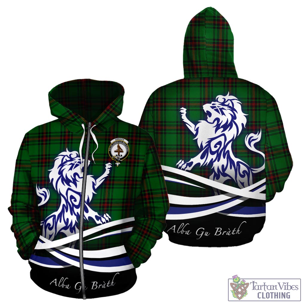 Orrock Tartan Hoodie with Alba Gu Brath Regal Lion Emblem - Tartan Vibes Clothing
