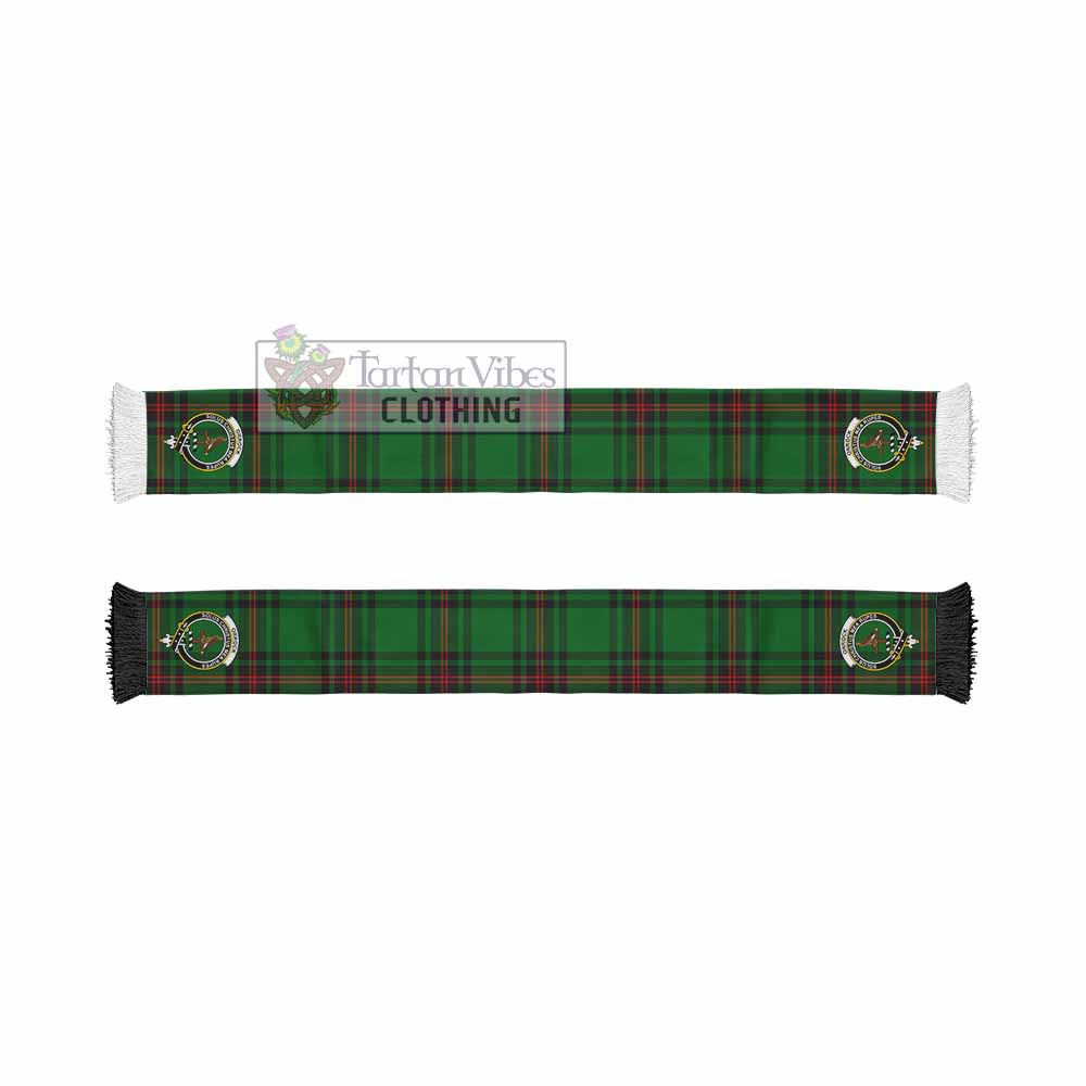 Orrock Tartan Ruffneck Scarf with Family Crest - Tartan Vibes Clothing