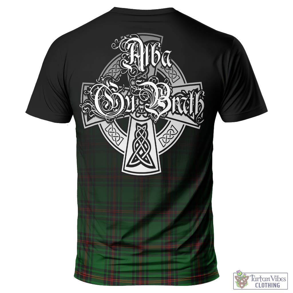 Orrock Tartan T-Shirt Featuring Alba Gu Brath Family Crest Celtic Inspired - Tartan Vibes Clothing