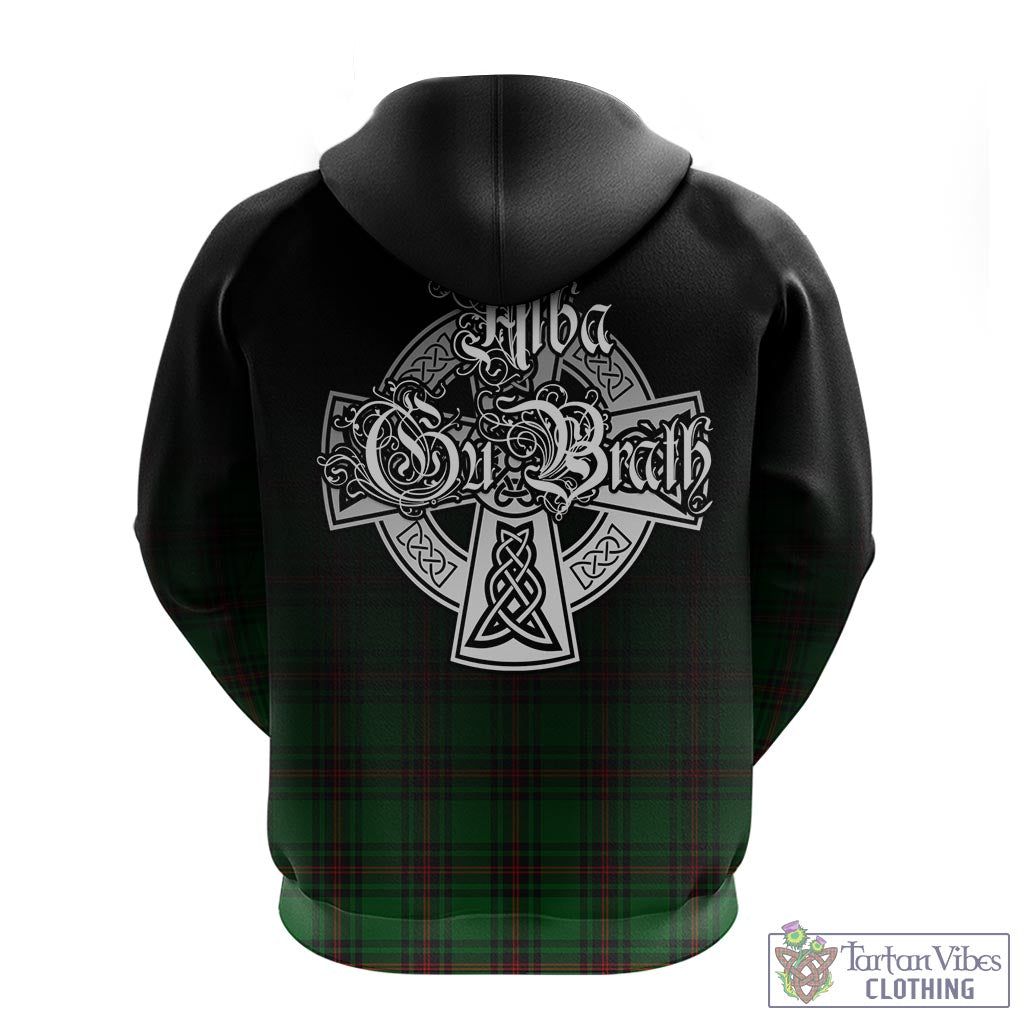 Orrock Tartan Hoodie Featuring Alba Gu Brath Family Crest Celtic Inspired - Tartan Vibes Clothing