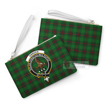 Tartan Vibes Clothing Orrock Family Crest Tartan Clutch Bag