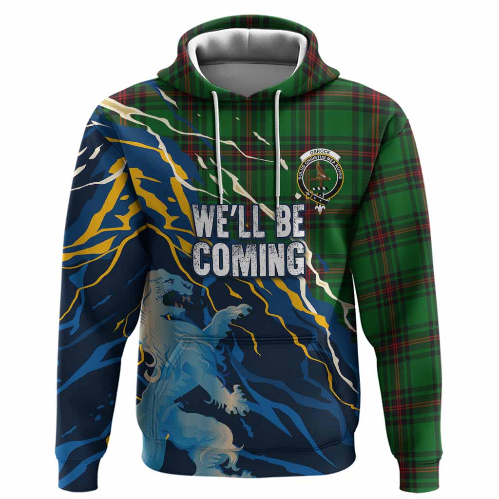 Orrock Scotland Tartan Hoodie WC2026 Football - We'll Be Coming