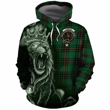 Orrock Tartan Cotton Hoodie Roaring Lion Heritage