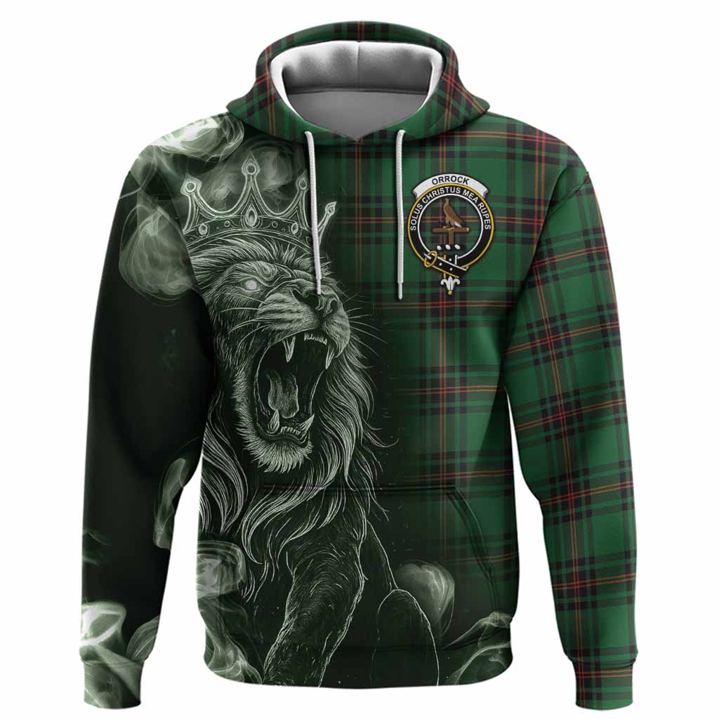 Orrock Tartan Hoodie Roaring Lion Heritage