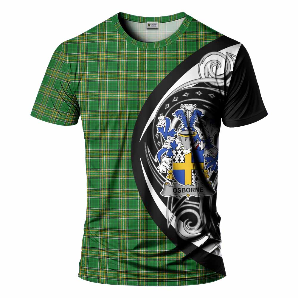 Tartan Vibes Clothing Osborne Irish Clan T-Shirt Celtic Circle Style
